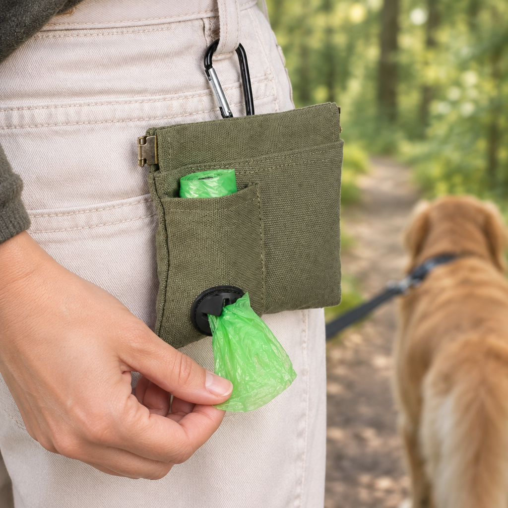 Dog Training Treat Pouch Waist Bag | Hands-Free Training Snack Carrier with Clip for Walks, Agility &amp; Obedience